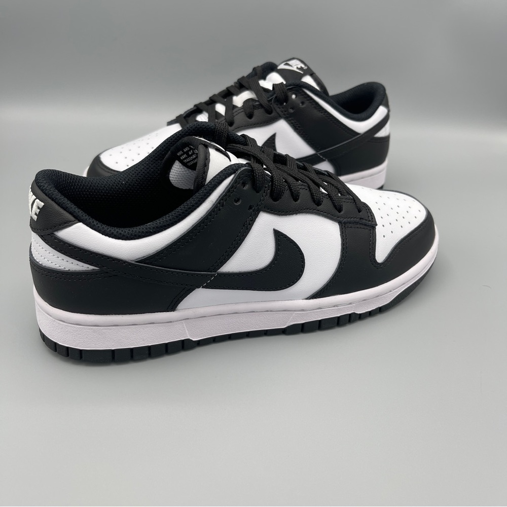 Women's Shoes Nike Dunk Low Panda White/Black - Picture 10 of 15